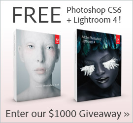 Win Photoshop CS6 and Lightroom 4 Free! Win Photoshop CS6 and Lightroom 4 Free!