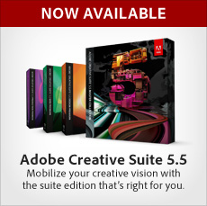 Find out more about Adobe CS5.5 volume licensing