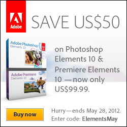Save up to $50 on Adobe Photoshop & Premiere Elements 10 with New Coupon Code! Save up to $50 on Adobe Photoshop & Premiere Elements 10 with New Coupon Code!