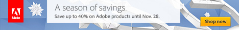 See All of Adobe's Current Deals of the Season! See All of Adobe's Current Deals of the Season!