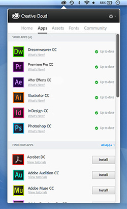 Adobe Creative Suite Updates For Mac