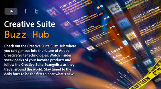 Adobe Creative Suite Buzz Hub