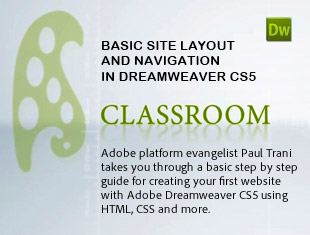 Create a website with Dreamweaver CS5 using HTML, CSS and more