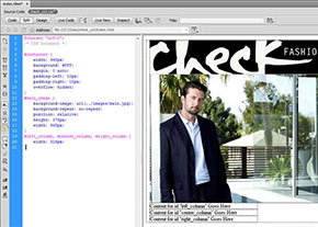 how to create a website with adobe dreamweaver cs5