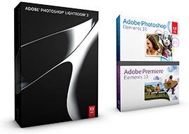 Win Adobe Photoshop Lightroom 3 or Elements 10 Bundle, Free!