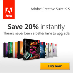 Upgrade to Adobe CS5.5 now and save!