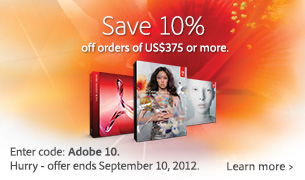 Save 10% with Coupon Code for Adobe's Labor Day Sale