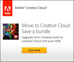 Adobe Creative Cloud Introductory Promotion - Existing CS Product Owners Save 40%! (*Extended*)