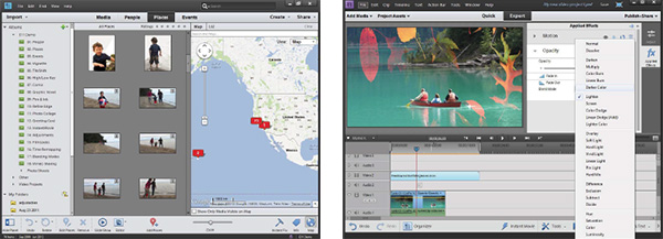 New Features and Interfaces in Photoshop Elements 11 and Premiere Elements 11