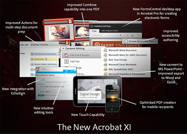 Comparison What S The Difference Between Acrobat Xi Vs X Vs 9