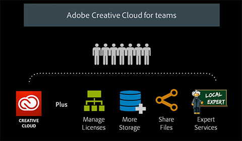 adobe creative cloud for teams all apps 1 year invite