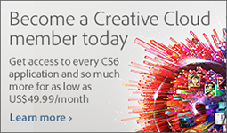 You can get a Creative Cloud membership for $1-$2 a day, giving full access to nearly all of Adobe's latest and greatest products including the complete CS6