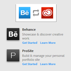 Get a Behance ProSite for Free ($100/Year Value) with Adobe Creative Cloud!