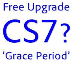 CS7? Create Grace Period for Free Upgrade to Next Adobe Release