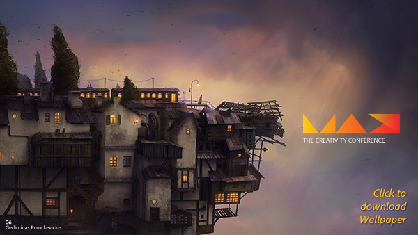 Download the Awesome Adobe MAX 2014 Wallpaper from Gediminas Pranckevicius (Full-Sized Hi-Res for Your Desktop)