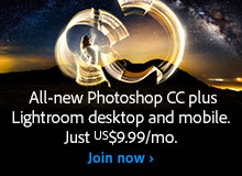 Adobe's Best Offer: Get Both Photoshop and Lightroom for Just $9.99 a Month