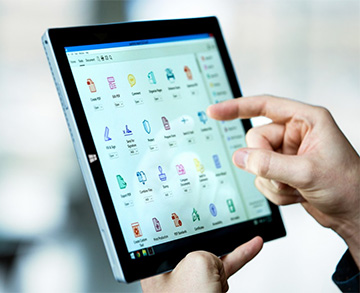 Adobe Acrobat DC Desktop Tools Running on Microsoft Surface Pro