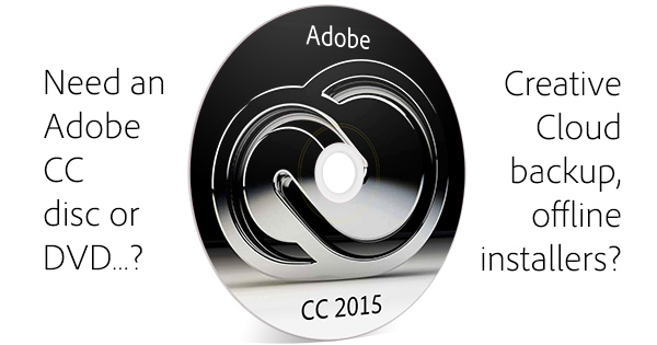 how to make a multiple disk backup of adobe cs6 download