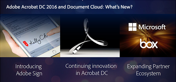 Compare Adobe Acrobat DC 2016 vs. Older Versions - What Features are New?