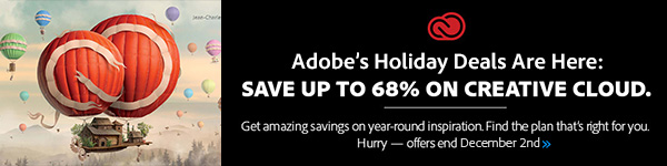 Adobe Black Friday & Cyber Monday Deals: Save Up to 68% on Creative Cloud!