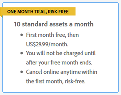 Try Adobe Stock Risk-Free for One Month, Download 10 Free Pro Images
