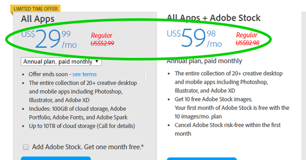 New Offer Save 40 45 On Adobe Cc Even Better Than Black Friday Prodesigntools