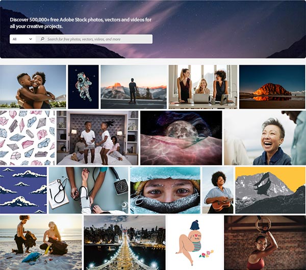 The Adobe Stock Free Collection: Get Over One Million Assets at No Cost