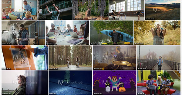 Download 40,000+ Professional Videos with the Adobe Stock Free Collection!