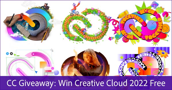 Creative Cloud Giveaway! Win the New Adobe 2022 Release Free