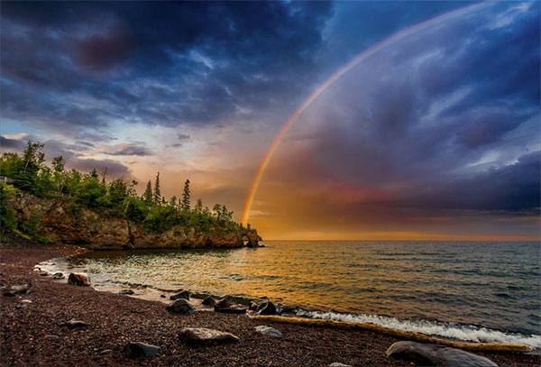 "Rainbow Point," by Rikk Flohr - See How He Did It in Lightroom