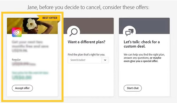 Before You Decide to Cancel, Consider These Offers