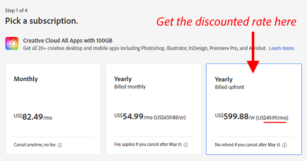 How to Save with a Discounted Rate on Adobe Creative Cloud