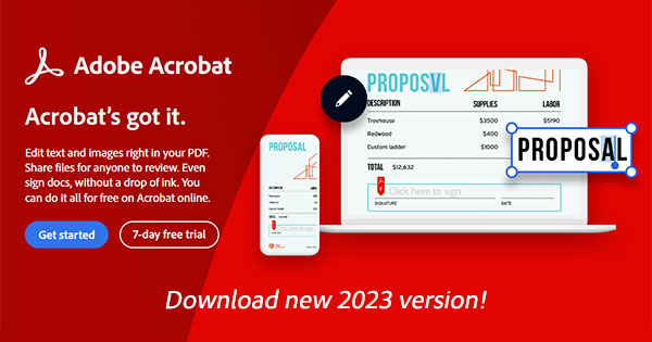 Download the Adobe Acrobat DC Free Trial