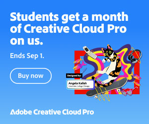 Save 57% on Creative Cloud All Apps - plus get one month at no cost