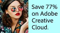 Save 77% with big Student & Teacher Discount on Adobe Creative Cloud